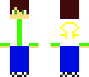 omega symbol boy