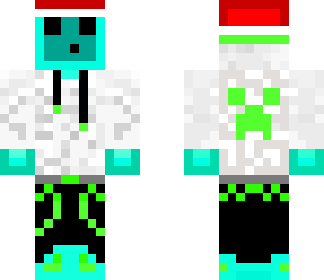 crismas blue slime skin