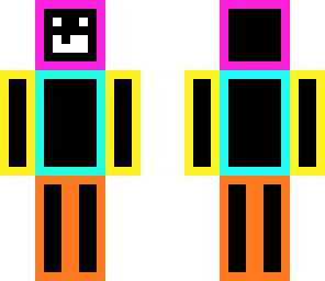 colorful man