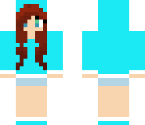 blue girl