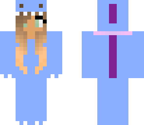 purple and blue dino