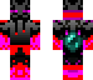 red and pink endermen