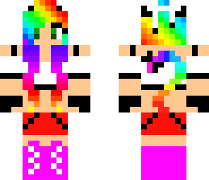 rainbow cat girl 2