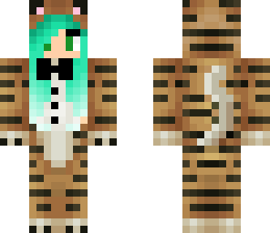 tiger tuxedo girl