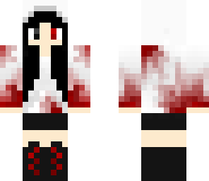 blood red