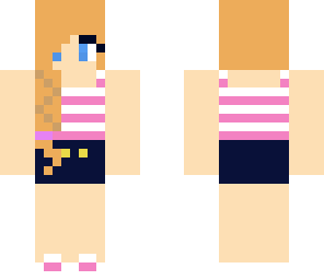 blonde girly girl