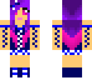 purple girl