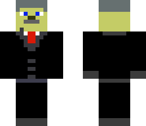 zombie in a suit