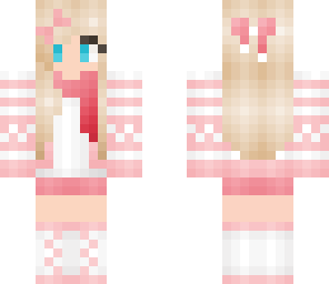 blonde winter girl