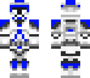 blue clone trooper
