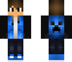 blue vest