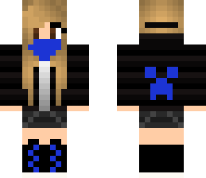 blue bandit girl