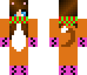 christmas cat girl