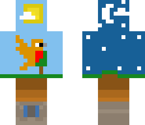daytime nightime bird