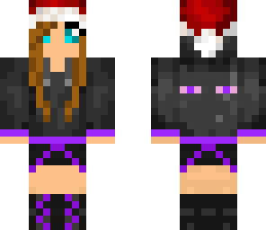 chica ender con gorrito