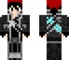 kirito santa hat