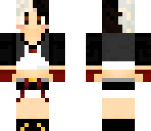 minecraft me black and white