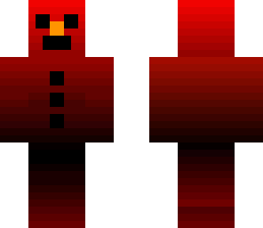 1000 shades of red snow man