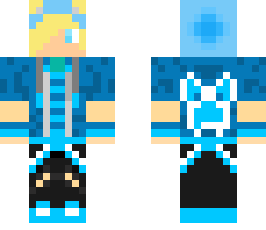 the blue d