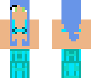 blue mermaid