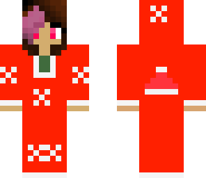 cute rebellious brunette in a christmas onzie