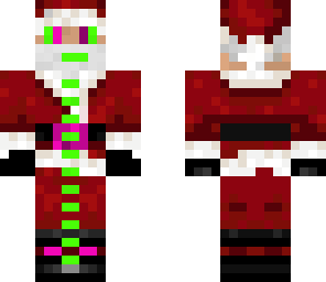 zipper santa
