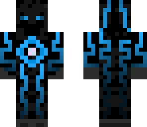 blue neon enderman supreme