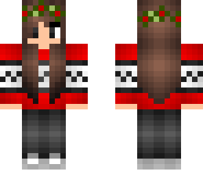 cute sweater girl red