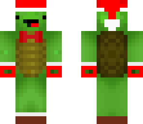 xmas dj turtle