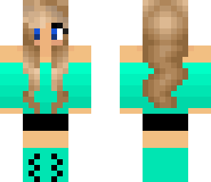 mint gamer girl