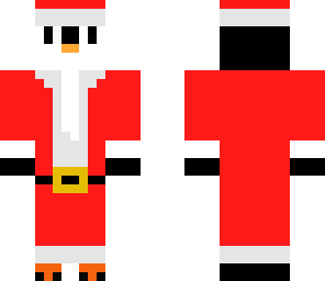 santa penguin