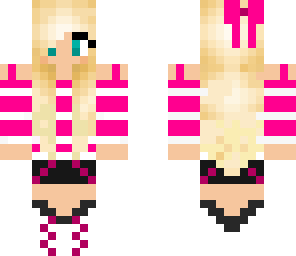 pink teenage girl