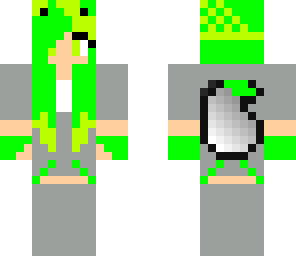 green dog