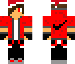 red nike boy santa hat