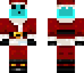 blue santa
