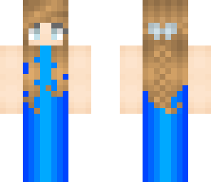 blue girl