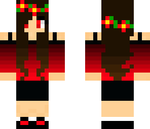 red flowers