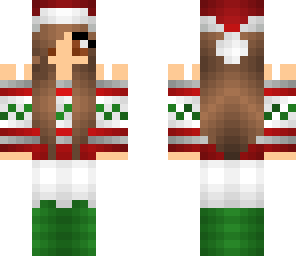 edited christmas girl