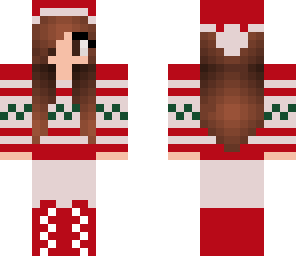 girl christmas skin
