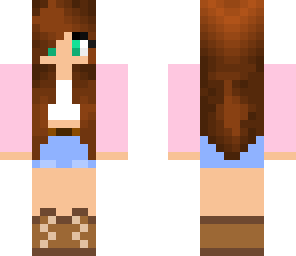half cow girl half normal girl