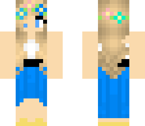 flower crown dress girl