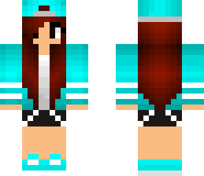 cute blue tomboy