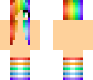 rainbow socks base