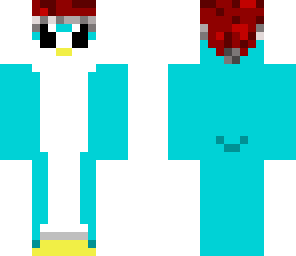 blue christmas penguin