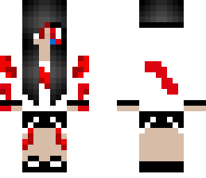 crying bloody girl