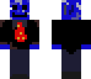 blue man