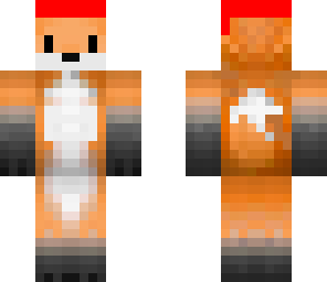 christmas fox skin