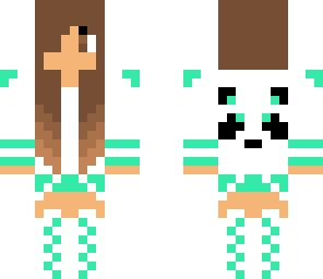 pretty panda girl
