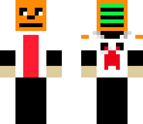 mask boy orange