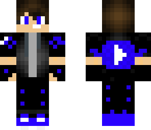 blue youtuber boy